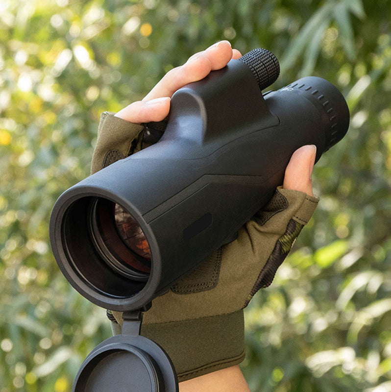 Monokular Teleskop | HD-Optik im Kompakten Design | Outdoor-Beobachtung und Reisen | Schmid