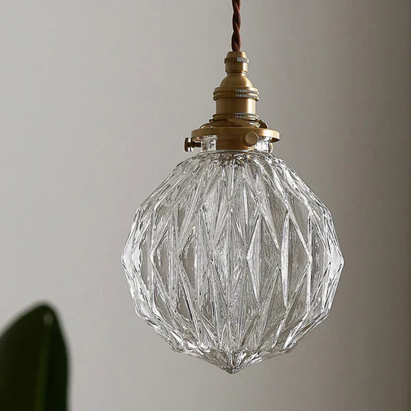 GlobeLite – Industrielle Pendelleuchte mit Klarglas