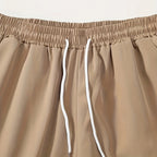Herren Baumwollmischungs-Set | Regular Fit Hemd und Shorts Set | Blattmuster für Freizeit und Urlaub | Schmid