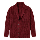 Montpellier - Herren Chunky Strick Cardigan mit Schalkragen