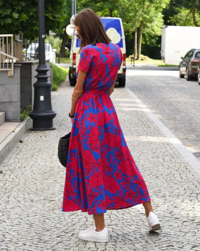 Linda | sommerkleid mit blumenmuster
