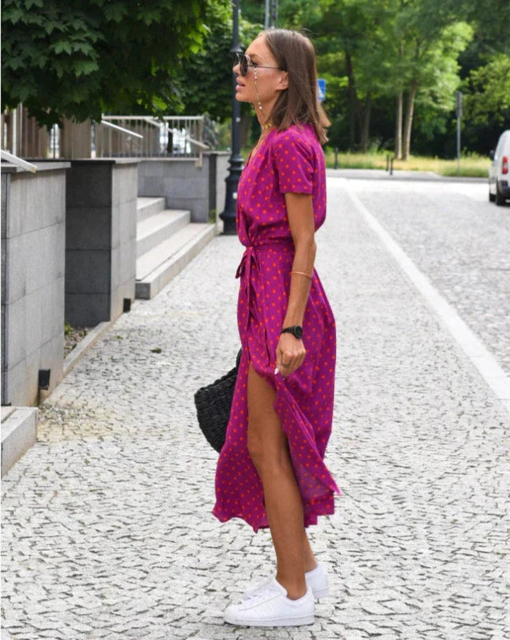 Linda | sommerkleid mit blumenmuster