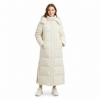 Evelina Wind-Und wetterfeste Winterjacke Mit Kapuze | Wasserdichte Lange Außenjacke