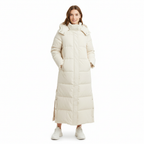 Evelina Wind-Und wetterfeste Winterjacke Mit Kapuze | Wasserdichte Lange Außenjacke