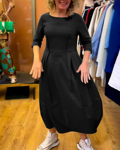 Grace | olivegrünes strickkleid