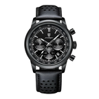 Luxus ‑ Armbanduhr mit selbstleuchtenden Zeigern und Wasserdichtigkeit