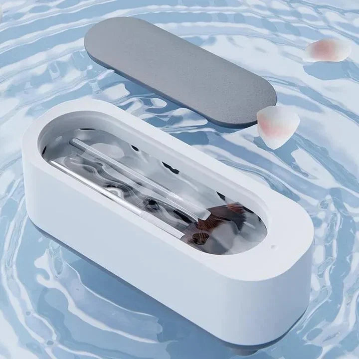 Ultraschallreiniger für Brillen und Schmuck | USB Reinigungsgerät für Persönliche Gegenstände | Kompaktes Reinigungsgerät | Schmid