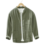 Zerano Overshirt – Herren Freizeit-Overshirt mit Knopfleiste