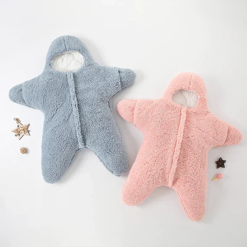 Babydream Pyjama | Flauschiger Seestern-Schlafanzug Für Warme Nächte