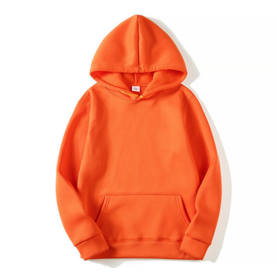 James | Weicher Einfarbiger Freizeit-Hoodie Mit Komfortabler Silhouette