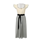 Damen Dirndl Kleid Baumwolle Polyester-Mischung | Reguläre Passform Trachtenkleid | Schnürleib mit Schürze für Oktoberfest & Themenpartys | Schmid