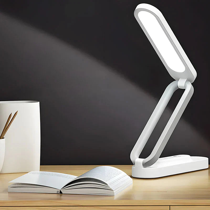 LumiTask | Verstellbare Schreibtischlampe Mit Touch-Dimmung Und Wiederaufladbarem Akku