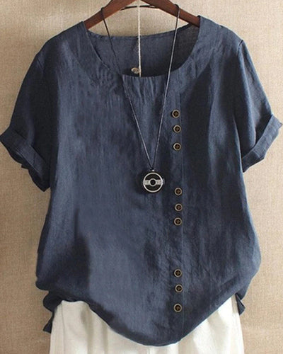 Damen l Kurzarm-Bluse
