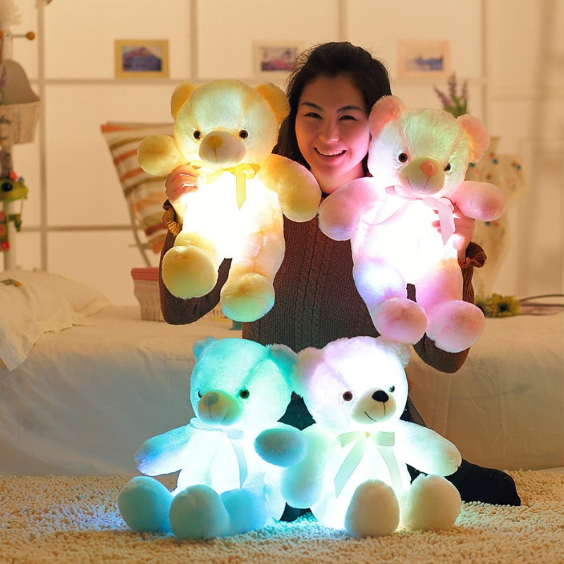CuddleGlow – Nachtlampe | Teddybär Für Kinder