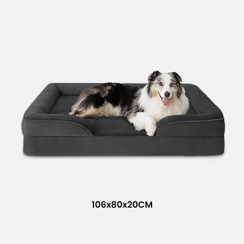 Orthopädisches hundebett | gesunder schlaf und entlastung für gelenke