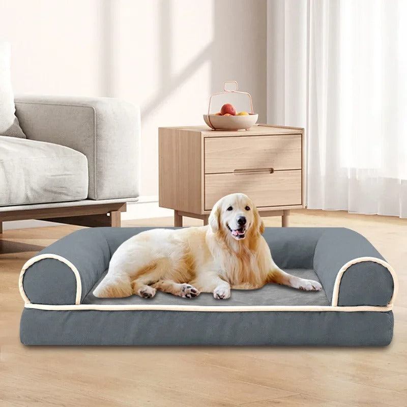 CozyTail – Haustier-Sofabett mit Rand