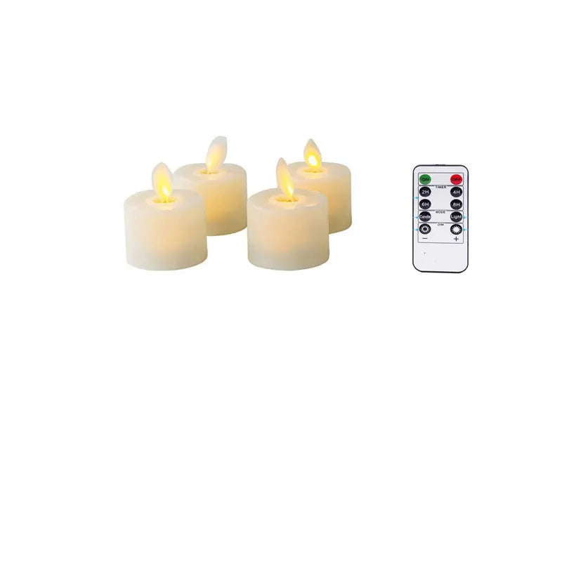 LED Kerzen Set ohne Flamme – Batteriebetriebene Dekokerzen