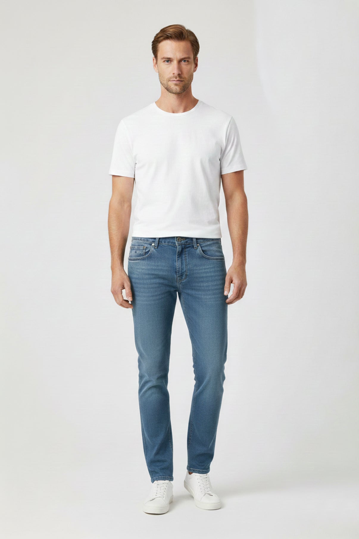 Indicode Intony Denim‑Jeans für Herren mit Geradem Bein