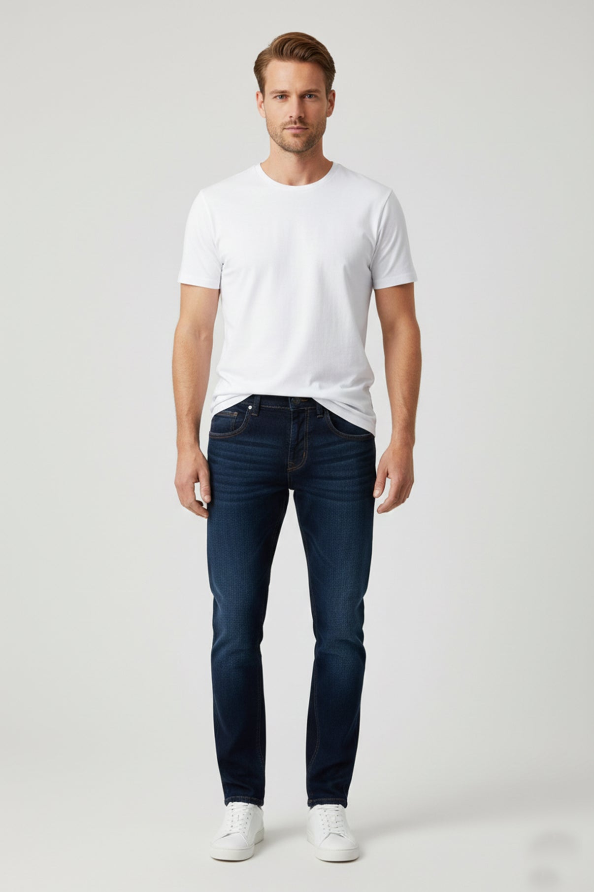 Indicode Intony Denim‑Jeans für Herren mit Geradem Bein