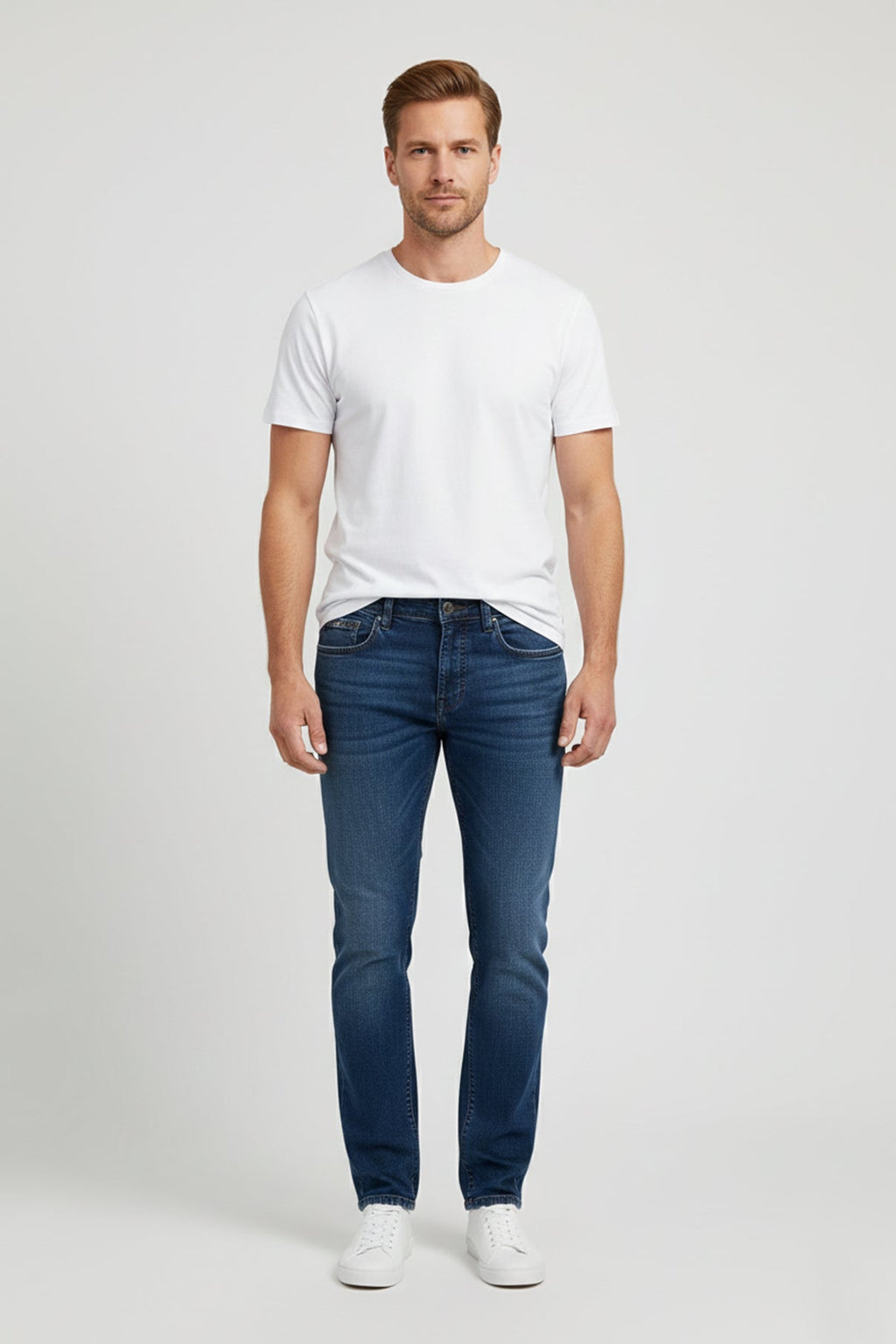 Indicode Intony Denim‑Jeans für Herren mit Geradem Bein
