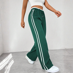 Damenhose | Weite Hose mit Kordelzug | Reguläre Freizeithose für den Alltag | Schmid