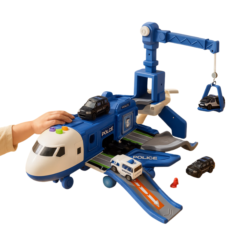 Abenteuerflug‑ und Fahrzeug‑Spielset
