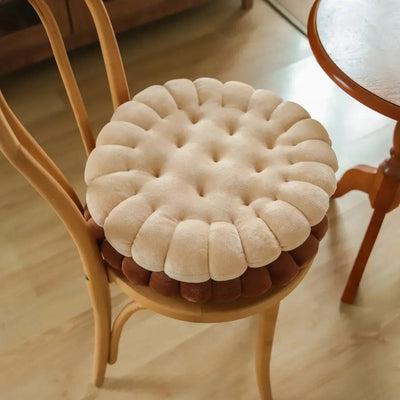 Biscuit Puff Komfortkissen | Weiches & Gemütliches Kissen Für Entspannung