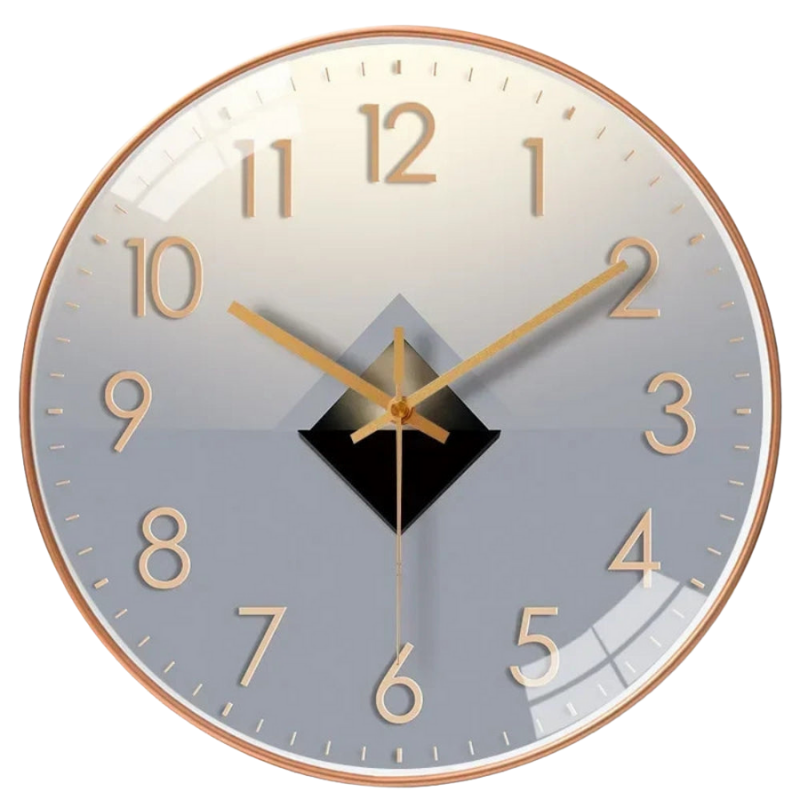 QuietEdge Digitale Wand-Uhr mit stillem Uhrwerk und klarer Anzeige