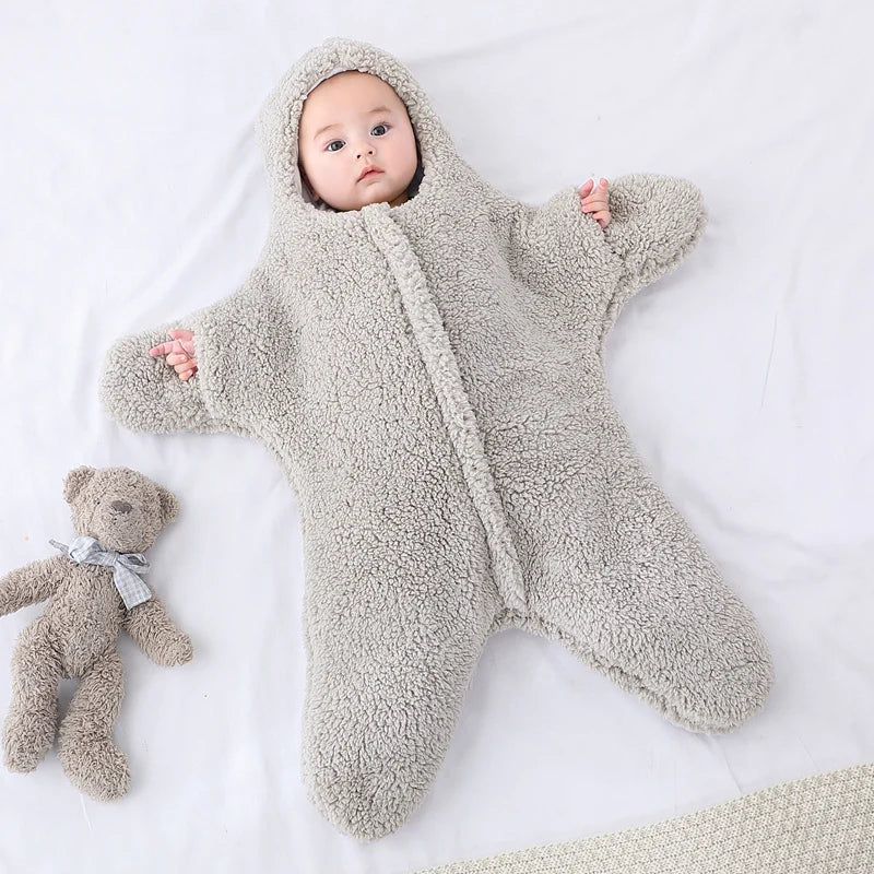 Babydream Pyjama | Flauschiger Seestern-Schlafanzug Für Warme Nächte