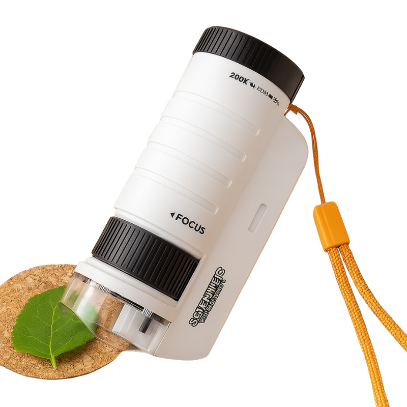 LED-Minimikroskop – Hand-Wissenschafts-Explorer für Kinder