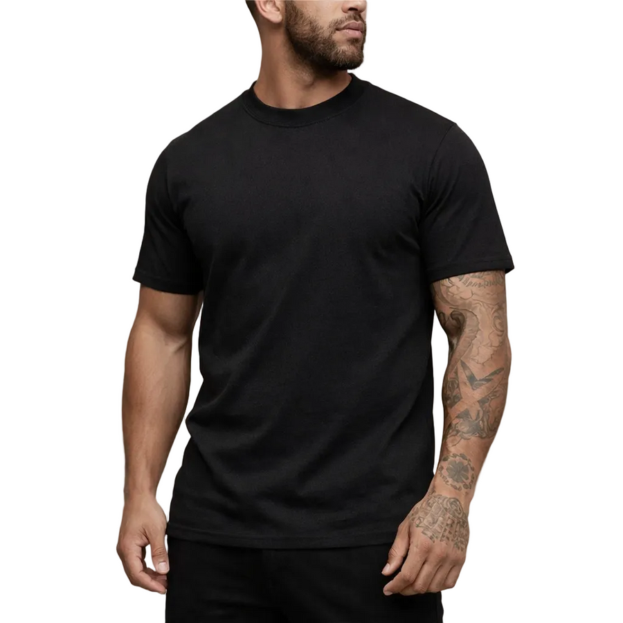 Rauren - Herren T-Shirt mit Rundhalsausschnitt und taillierter Passform