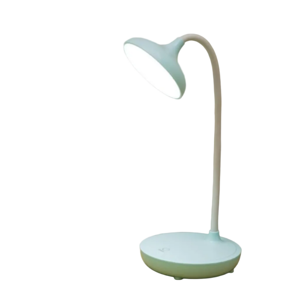 LED-Schreibtischlampe | USB-Schreibtischlampe mit flexiblem Schwanenhals | 3 Helligkeitsstufen für Zuhause und Büro | Schmid