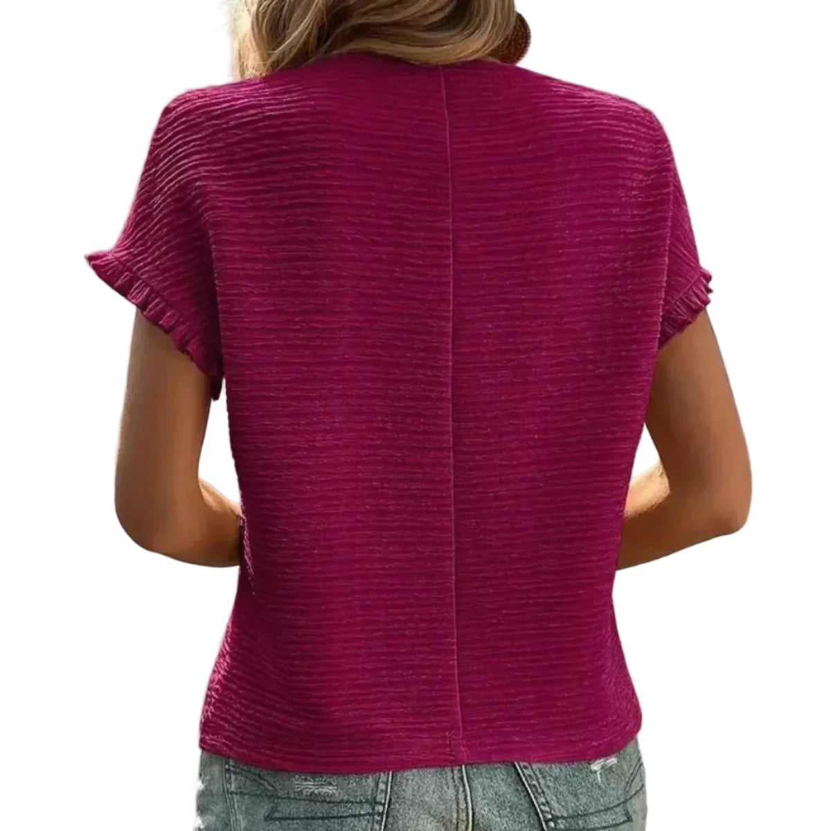Damen T-Shirt I Baumwolle | Regular Fit T-Shirt mit Rundhals für den Alltag | Sommerbasis | Schmid