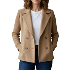 Sasha Casual Blazer Coat – Damen Leichter Blazer‑Mantel
