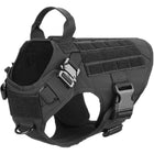 Taktische Hundeweste aus 1050D Nylon | Verstellbares No Pull Hundegeschirr mit D-Ring und Haltegriff | Training und Spaziergänge | Schmid