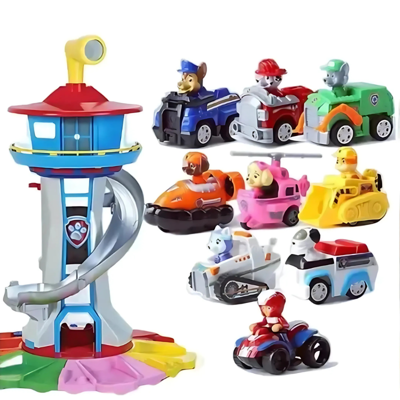 PlayQuest – Abenteuer-Spielset mit Turm, Fahrzeugen und Figuren