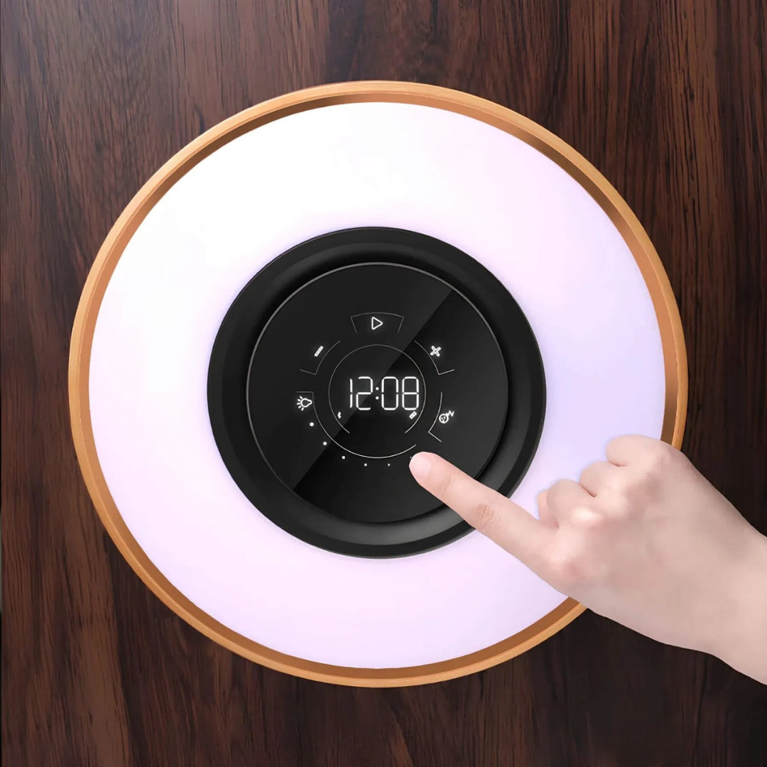 LumiNest – Led-Tischlampe | Minimalistisch Und Naturinspiriert