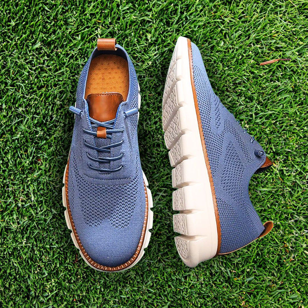 Herren Slip-On Schuhe | Textil-Synthetik-Obermaterial & EVA-Zwischensohle | Schuhe mit Breiter Zehenbox für Alltag & Freizeit | Schmid