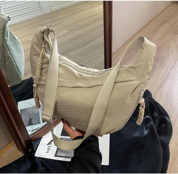 Daily nylon bag | stylische umhängetasche mit viel stauraum für unterwegs
