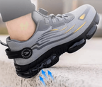 Herren Orthopädische Sicherheitsschuhe – Arbeitsschuhe Mit Schutzkappe Und Unterstützendem Design