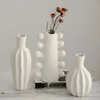 Nordic Bloom | Minimalistische Keramikvase Für Zeitlose Inneneleganz