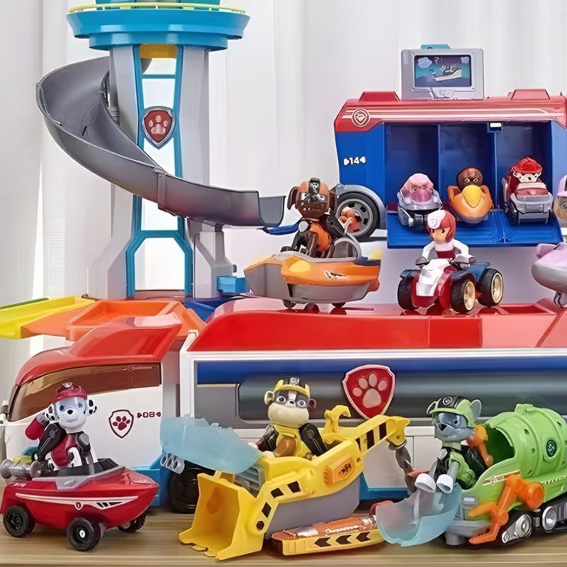 PlayQuest – Abenteuer-Spielset mit Turm, Fahrzeugen und Figuren