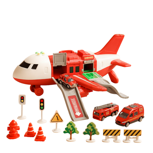 Abenteuerflug‑ und Fahrzeug‑Spielset