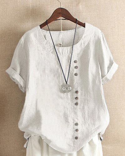 Damen l Kurzarm-Bluse