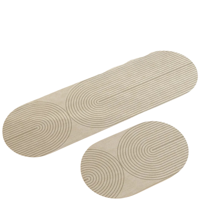 Royaleva Diatomit-Bad- & Küchenmatte – Absorbierend, Rutschfest & Waschbar