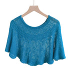 Damen Strick Cover-Up aus Eis-Seide | Leichter Shrug für Ärmellose Oberteile und Badebekleidung | Sommerliches Layering | Schmid