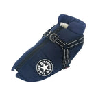 Hundejacke mit Integriertem Geschirr | Verstellbarer Wetterbeständiger Hundemantel mit D-Ring Befestigung | Spaziergänge und Outdoor | Schmid