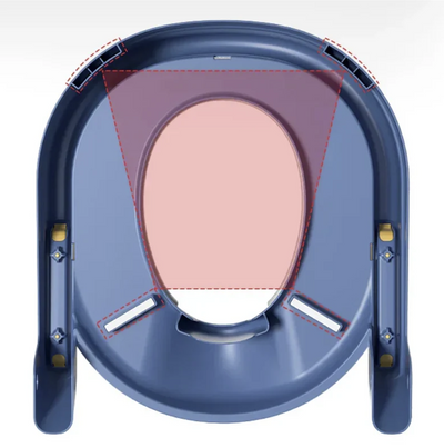 Easypotty | ergonomischer töpfchentrainer mit kindgerechtem design