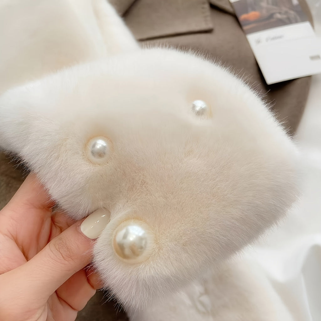 Sophie | Elegantes Plaid Mit Perlenakzenten Für Stilvolle Wärme
