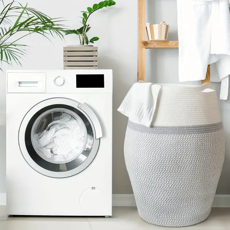 CurveBasket – Geflochtener Aufbewahrungskorb aus Baumwolle